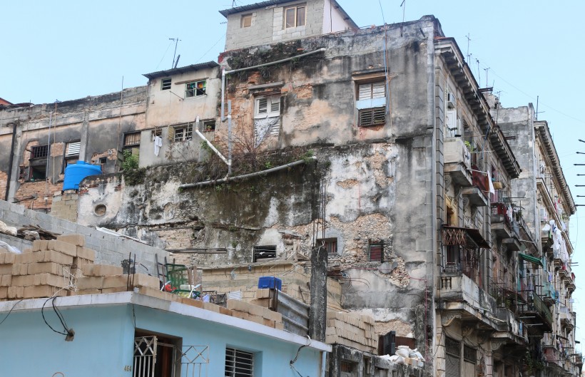 古巴首都哈瓦那建築風景圖片