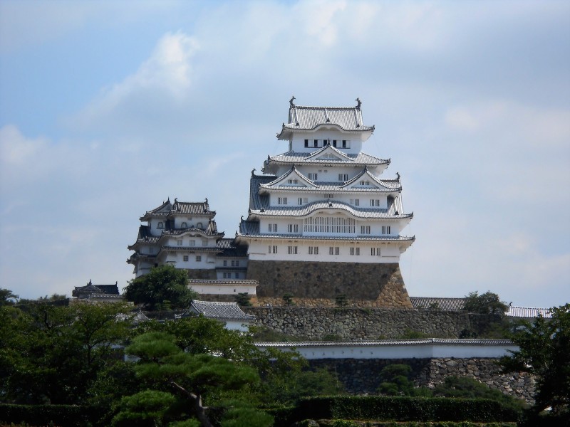 日本姬路建築風景圖片 