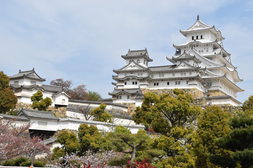 日本姬路建築風景圖片 