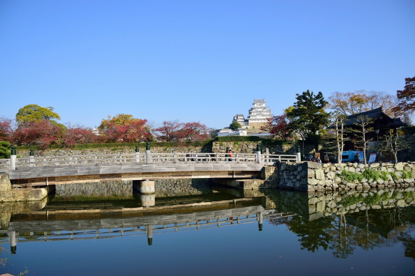 日本姬路建築風景圖片 