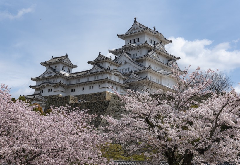 日本姬路建築風景圖片 