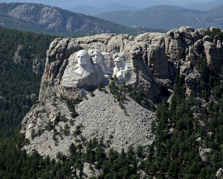 美國拉什莫爾山國家紀念公園圖片