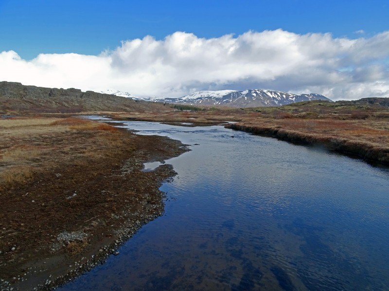 冰島平格維爾國家公園自然風景圖片