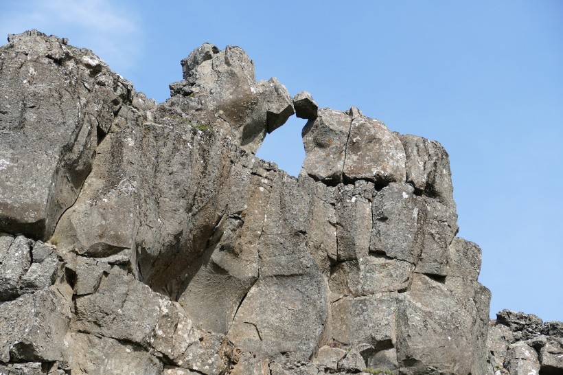 冰島平格維爾國家公園自然風景圖片