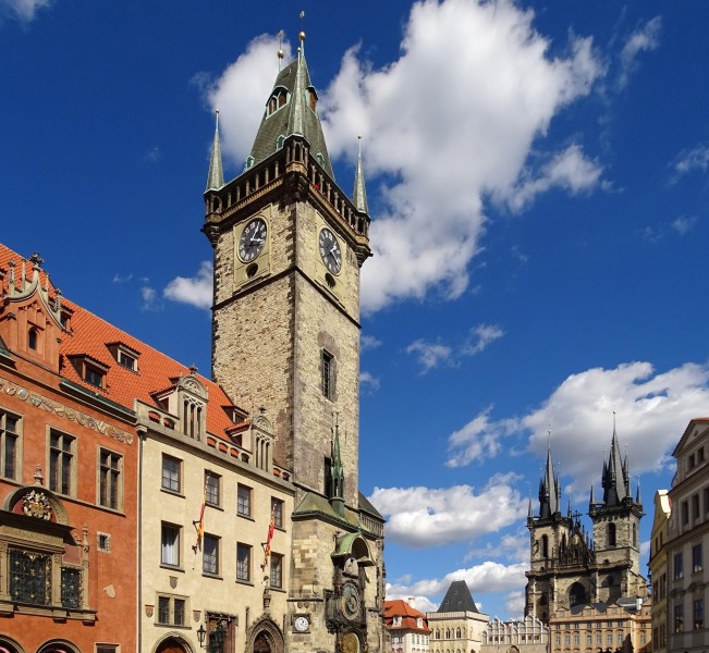 捷克布拉格建築風景圖片