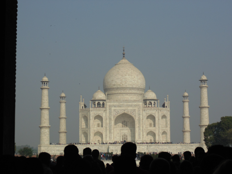 印度泰姬陵建築風景圖片