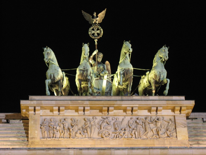 德國的精神象征勃蘭登堡門圖片