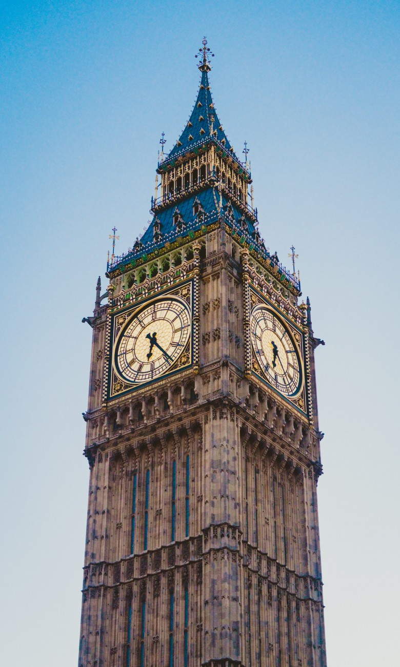 英國倫敦大本鐘建築風景圖片