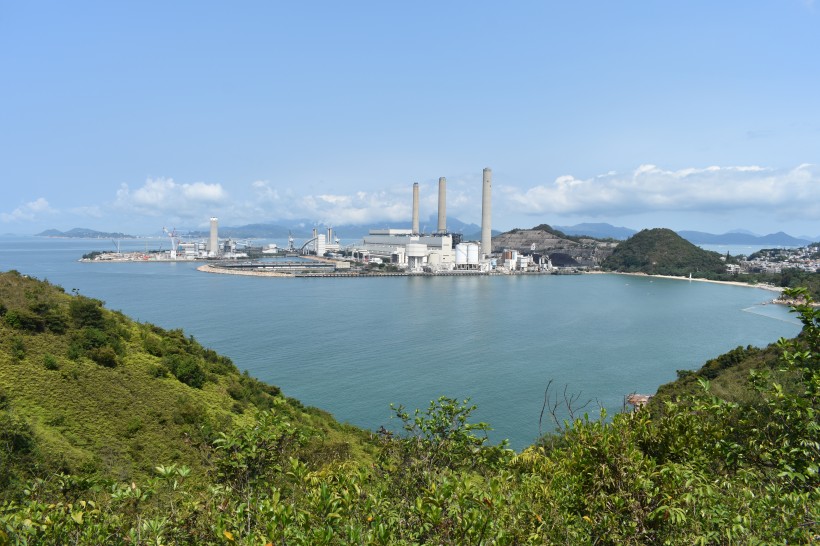 高樓林立的香港建築風景圖片