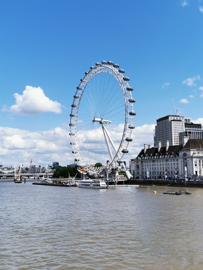 英國倫敦地标建築倫敦眼圖片