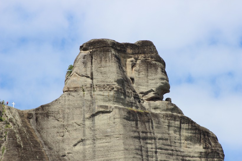 希臘米特奧拉修道院建築風景圖片