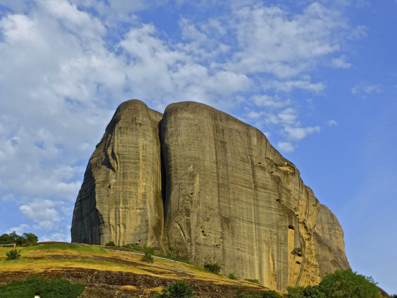 希臘米特奧拉修道院建築風景圖片