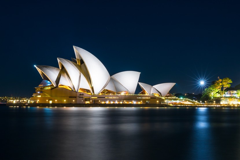 澳大利亞悉尼歌劇院建築風景圖片