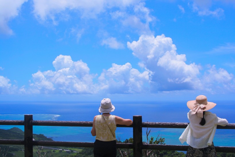 日本沖繩海景圖片