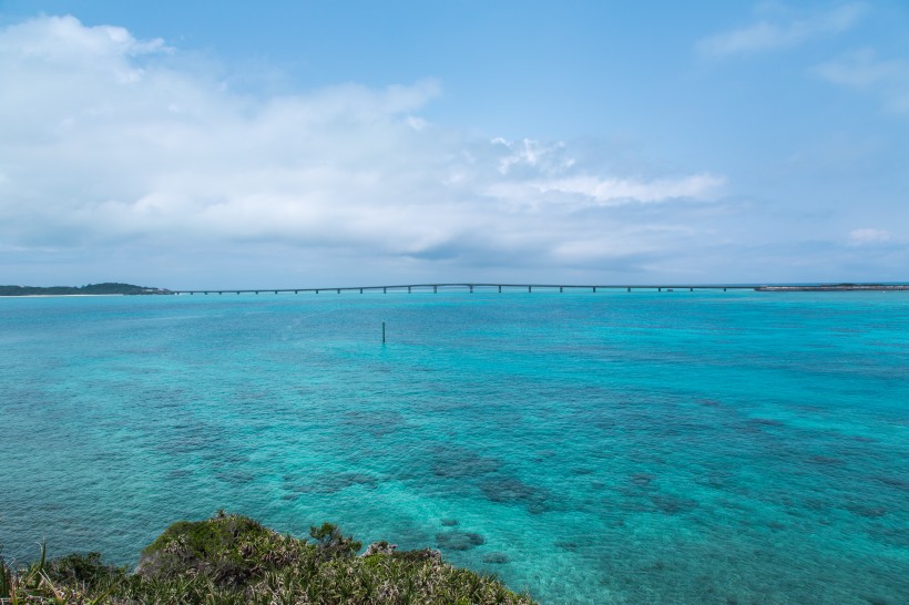 日本沖繩海景圖片