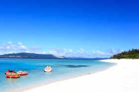 日本沖繩海景圖片