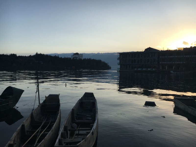 雲南大理洱海自然風景圖片