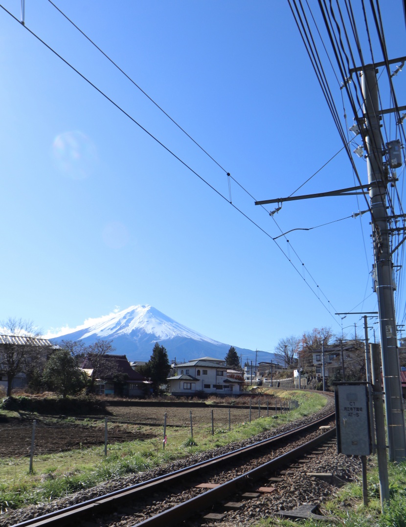 日本富士山優美風景圖片