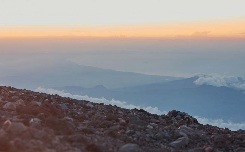 日本富士山優美風景圖片