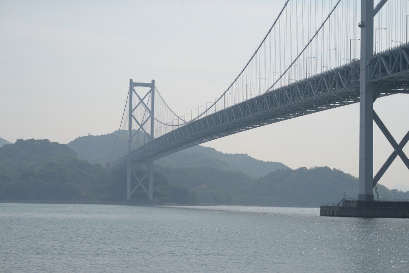 日本濑戶大橋建築風景圖片