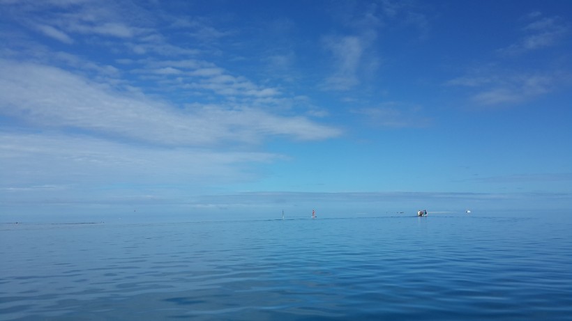 太平洋上的斐濟海岸風景圖片