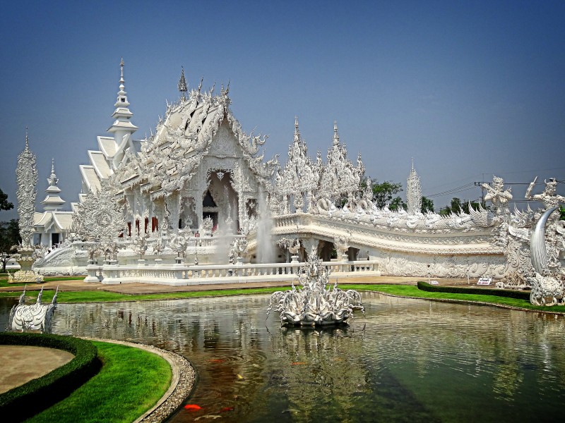 泰國清萊建築風景圖片