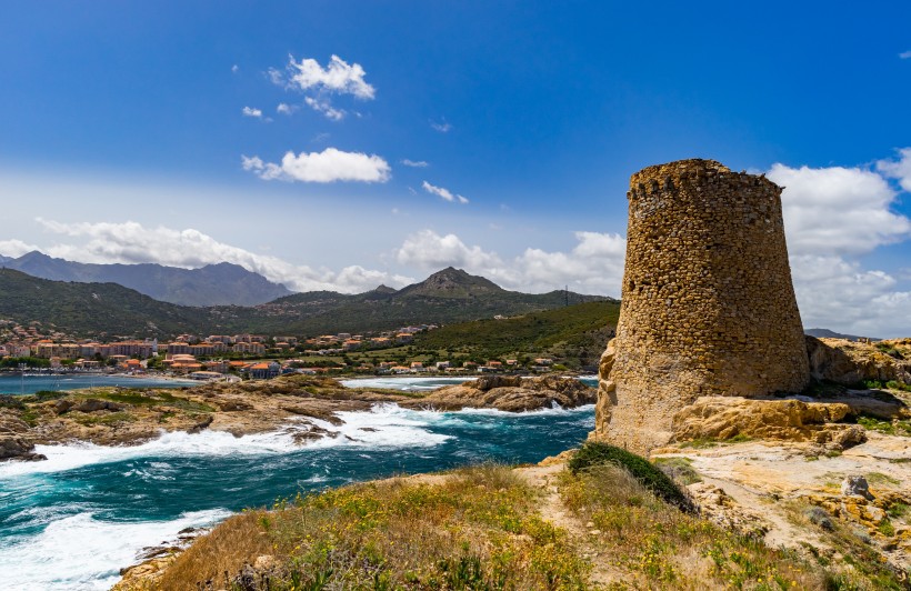 意大利撒丁島海岸風景圖片