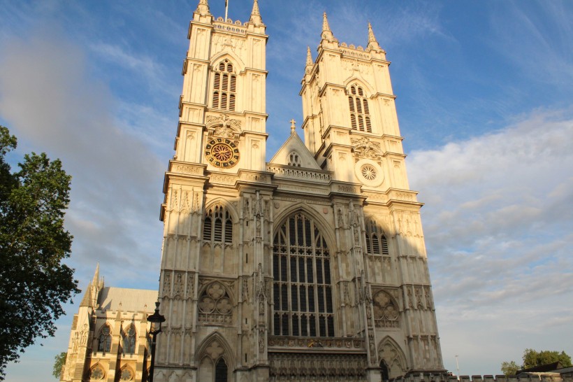 英國倫敦地标大本鐘建築風景圖片