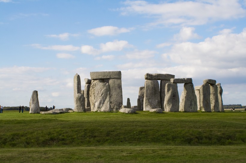 英國巨石陣自然風景圖片