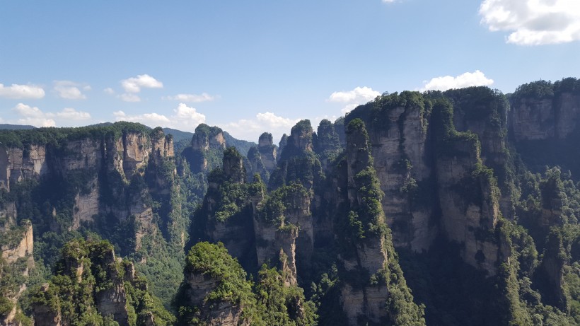 湖南張家界武陵源自然風景圖片