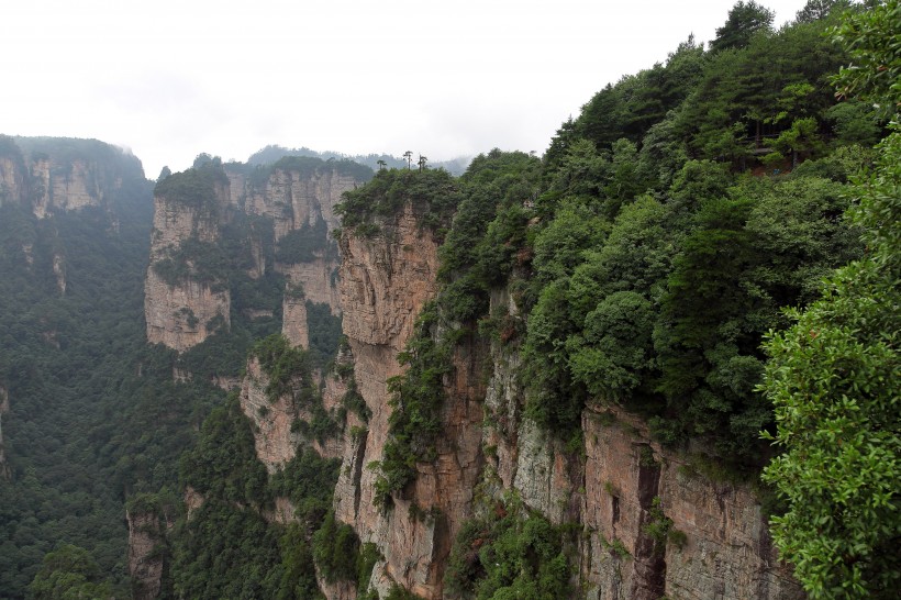 湖南張家界武陵源自然風景圖片