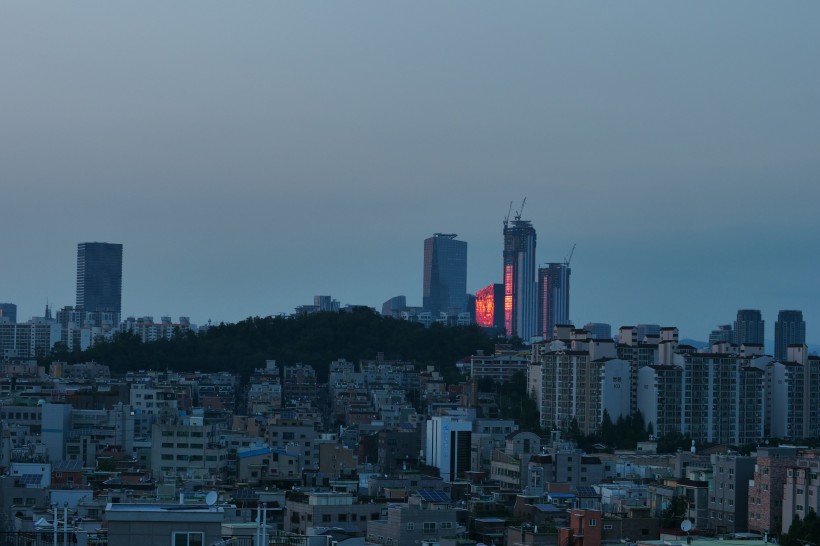 韓國漢城汝矣島風景圖片