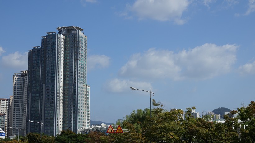 韓國釜山建築風景圖片