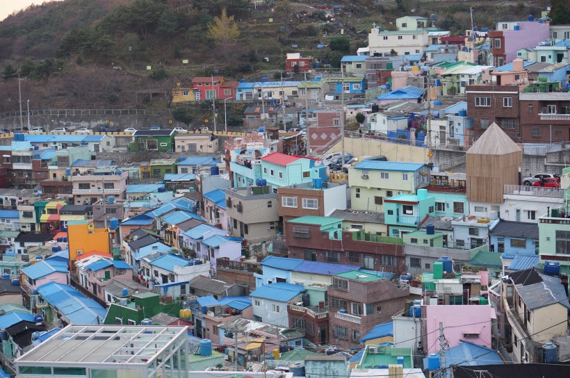 韓國釜山建築風景圖片