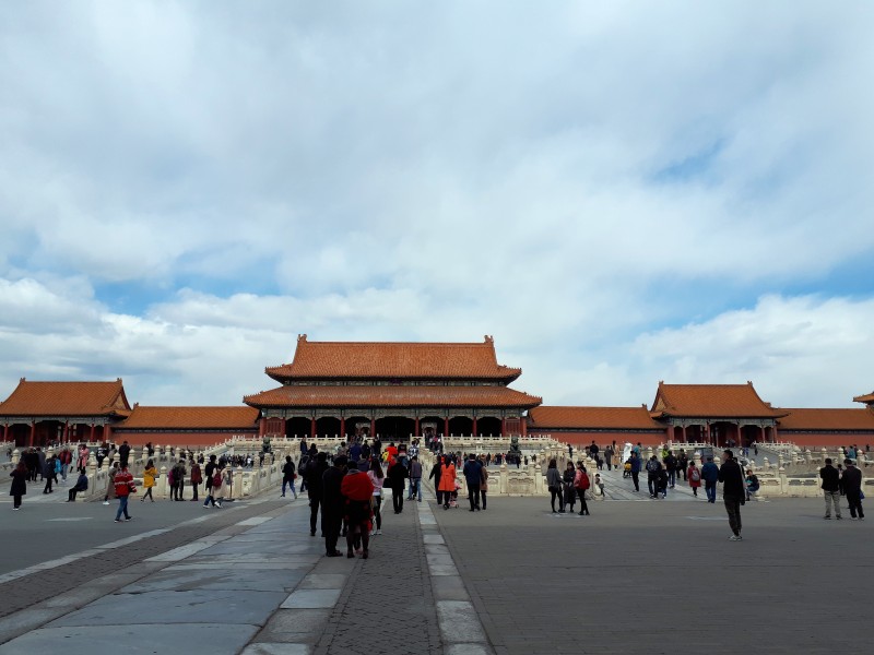 北京故宮建築風景圖片