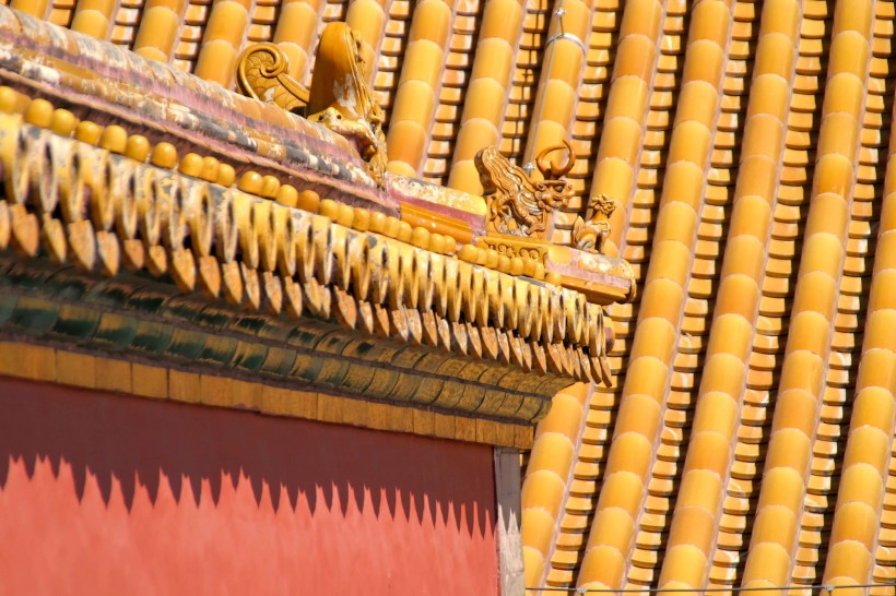 北京故宮建築風景圖片