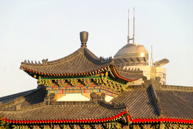 北京故宮建築風景圖片