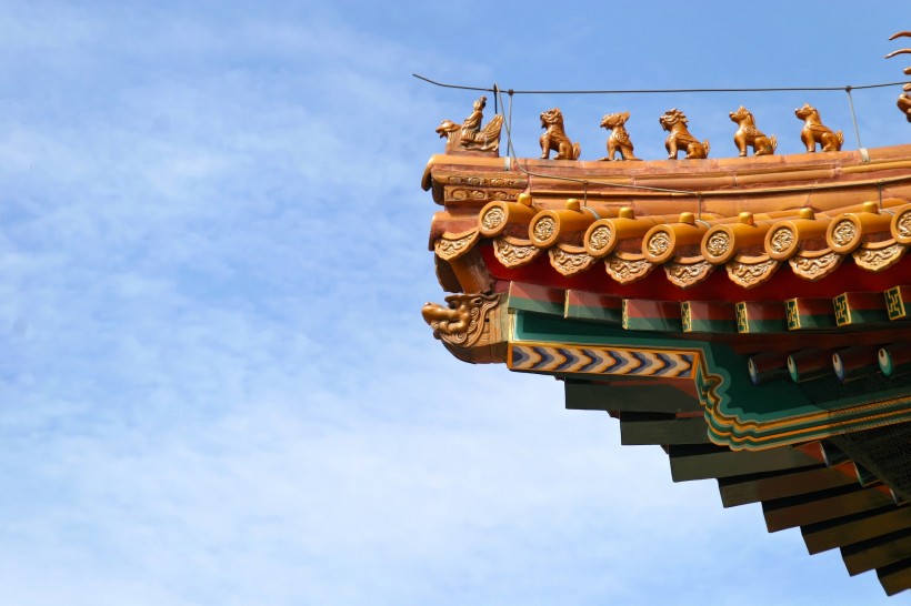 北京故宮建築風景圖片