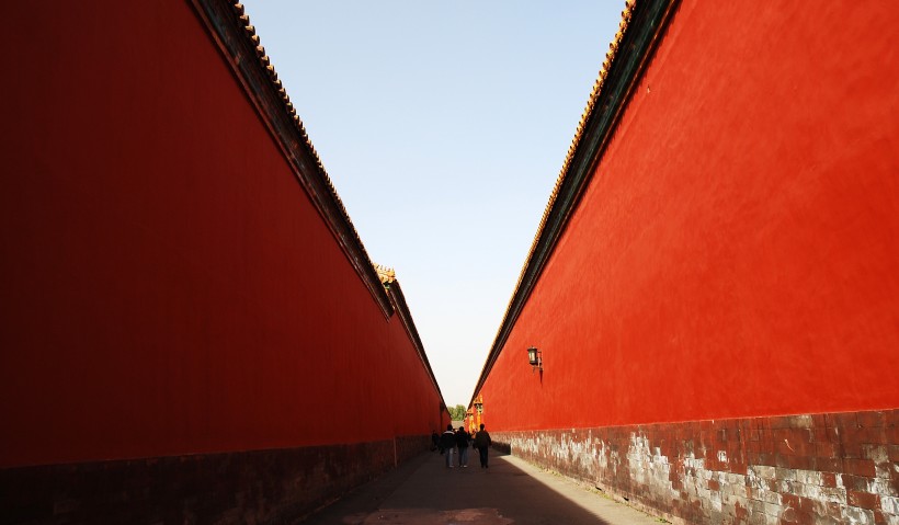 北京故宮建築風景圖片