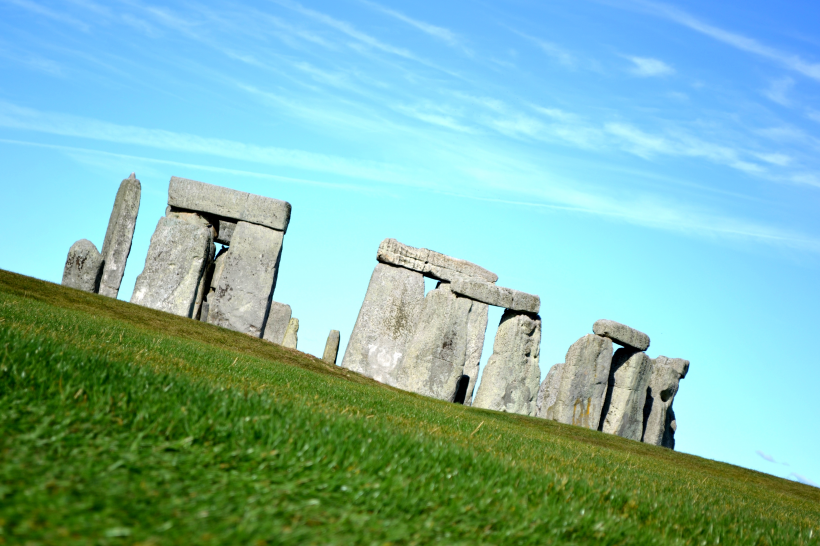 英格蘭巨石陣建築風景圖片