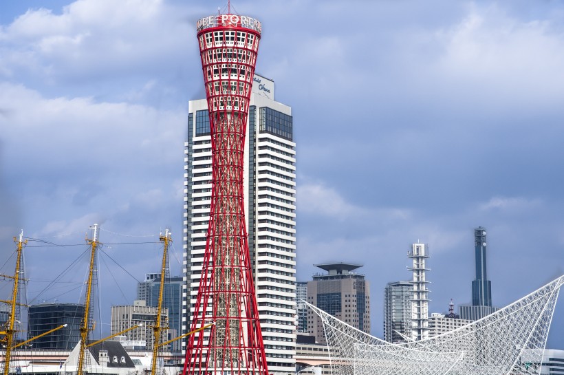 日本神戶建築風景圖片