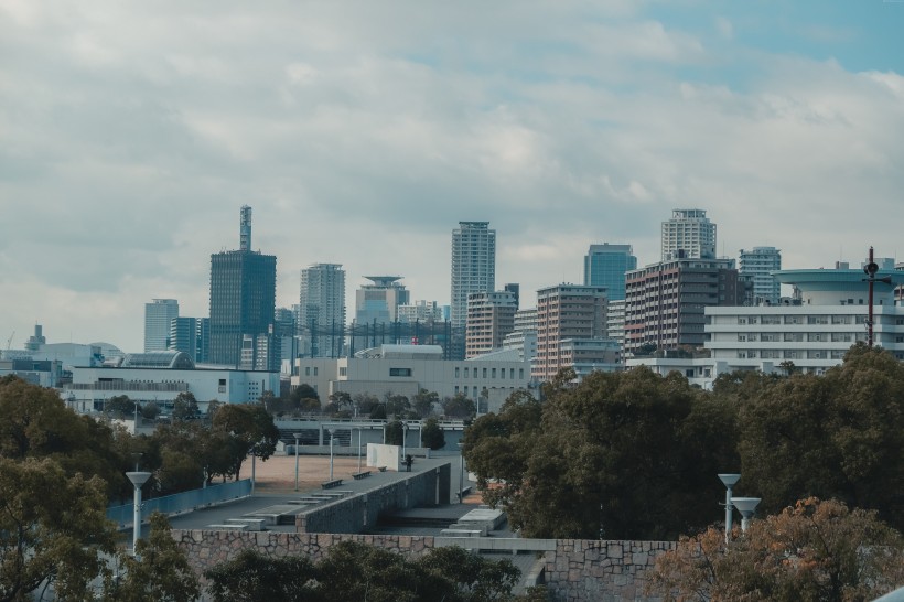日本神戶建築風景圖片