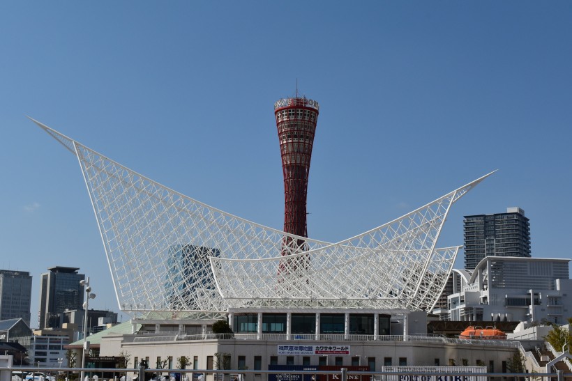 日本神戶建築風景圖片
