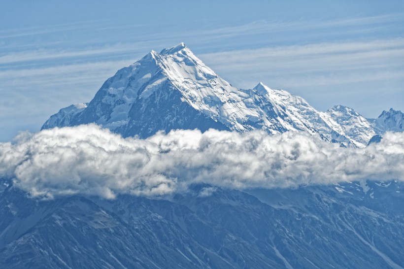 新西蘭庫克山自然風景圖片