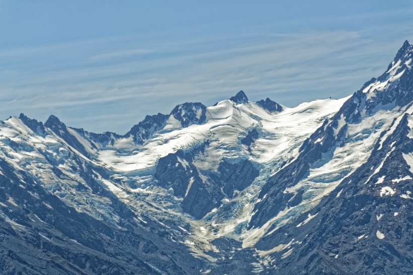 新西蘭庫克山自然風景圖片