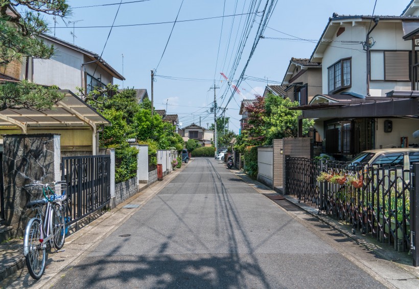 日本岚山風景圖片