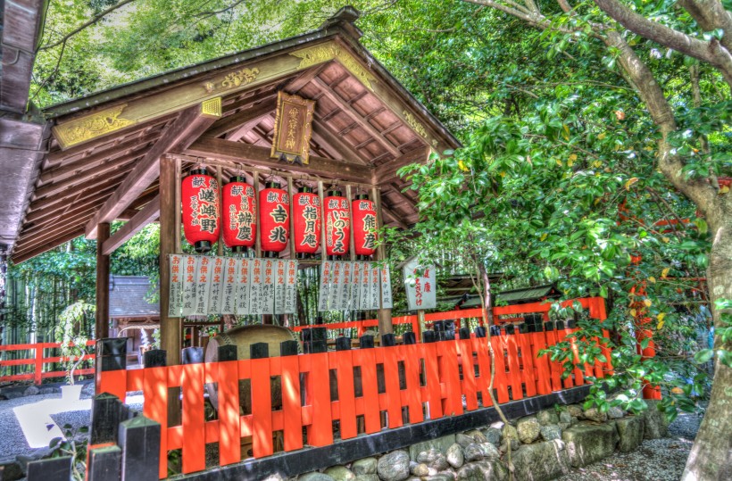 日本岚山風景圖片