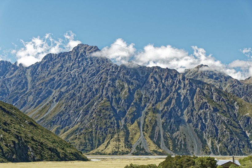 新西蘭庫克山風景圖片