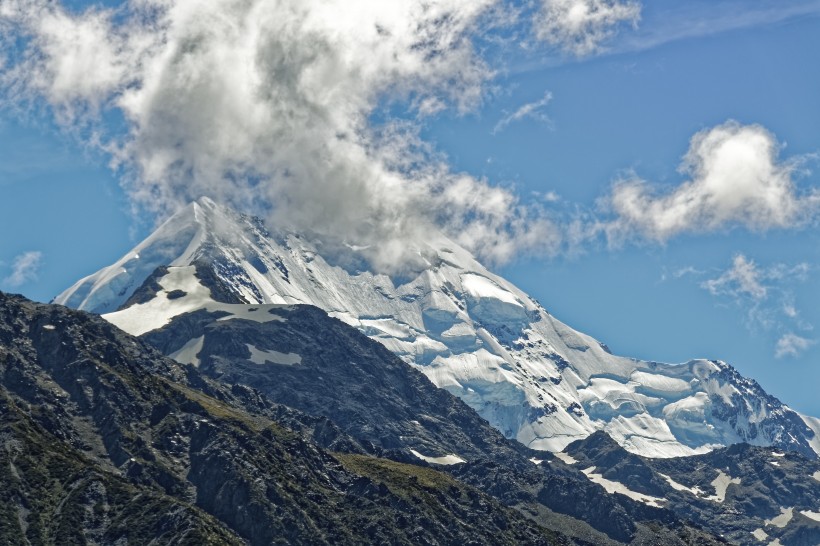 新西蘭庫克山風景圖片