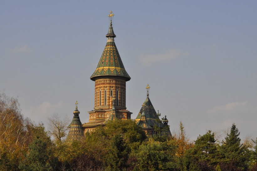 西班牙巴塞羅那奎爾公園建築風景圖片